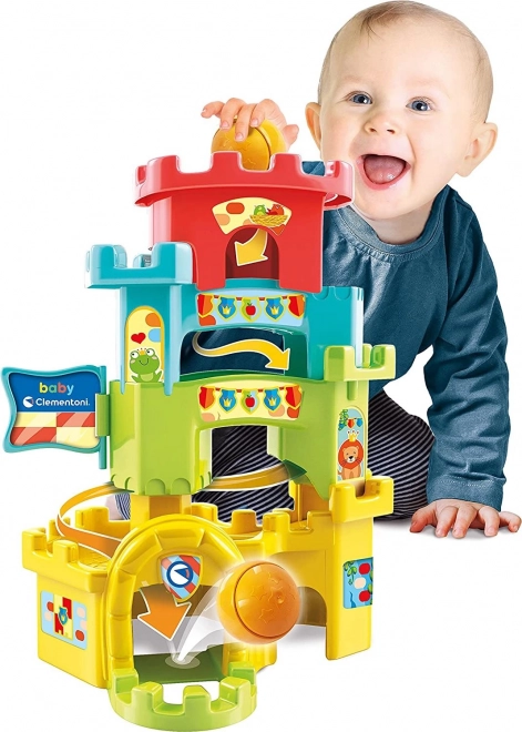 CLEMENTONI BABY Château avec piste à billes (Play For Future)