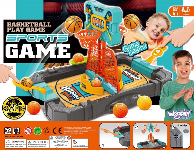 Jeu de basket de table mini Woopie