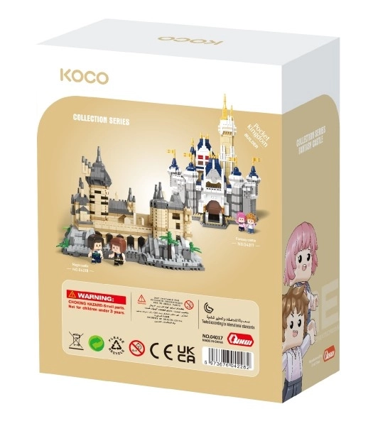 Kit de Construction KOCO Château Magique modèle en plastique
