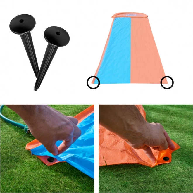 Toboggan aquatique double Bestway