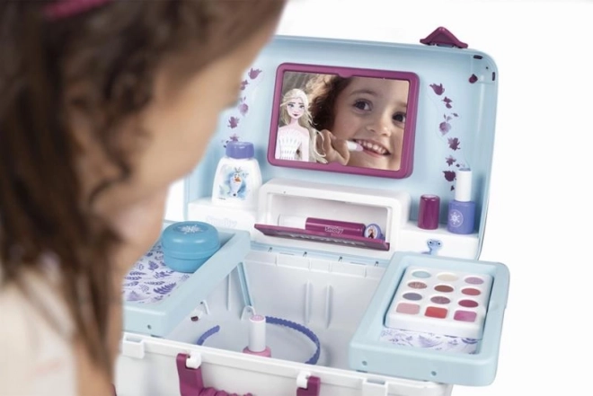 Malette cosmétique avec accessoires La Reine des Neiges