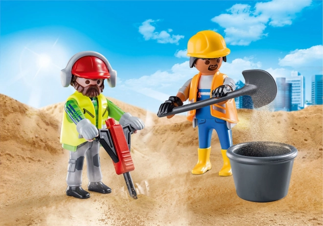 PLAYMOBIL® Duo Pack 70272 Travailleurs du bâtiment