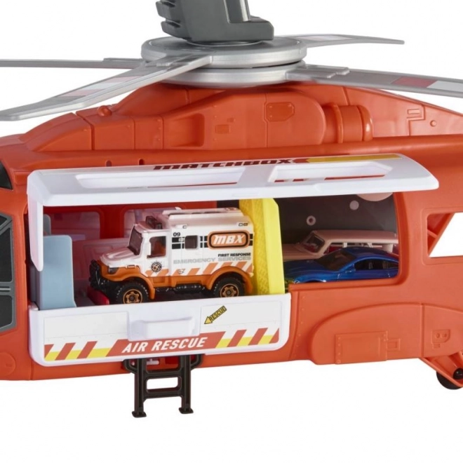Hélicoptère de sauvetage Matchbox Action Drivers