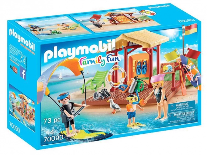 Ensemble créatif sport aquatique Playmobil