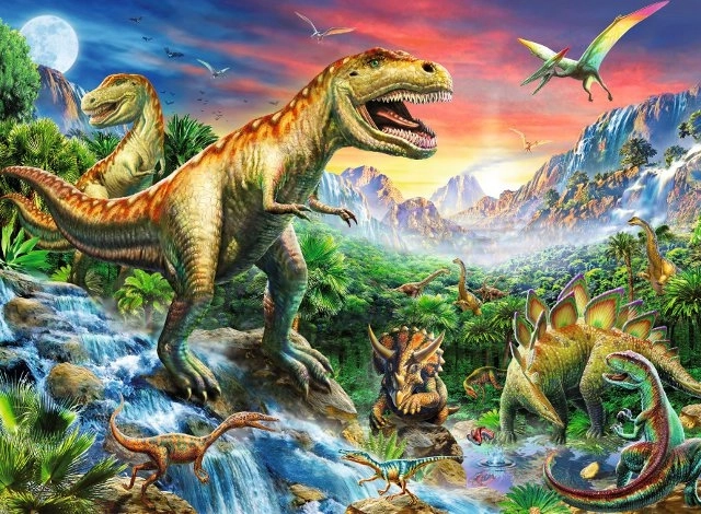 Ravensburger puzzle Âge des Dinosaures 100 pièces