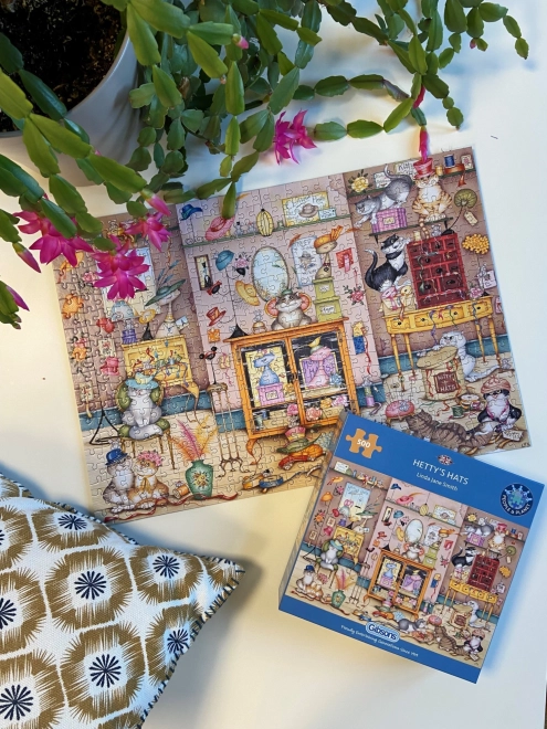 GIBSONS Puzzle Chapeaux de Hetty 500 pièces