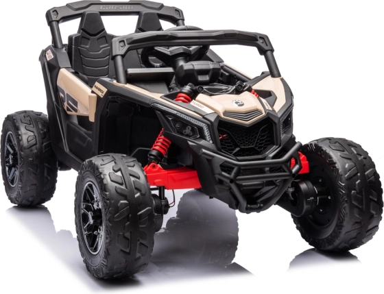 Voiture électrique tout-terrain pour enfants Kaki