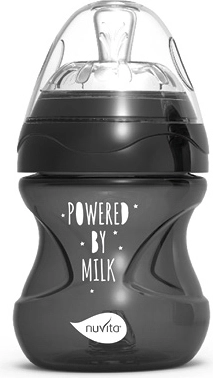 Biberon Cool 150 ml, Noir