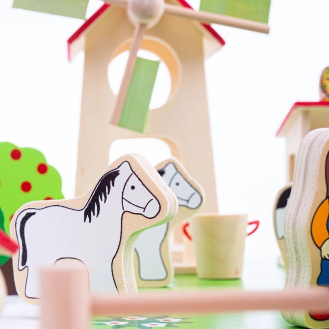 Grande Ferme en Bois Bigjigs Toys
