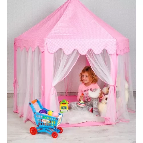 Kruzzel tente enfant rose 23869