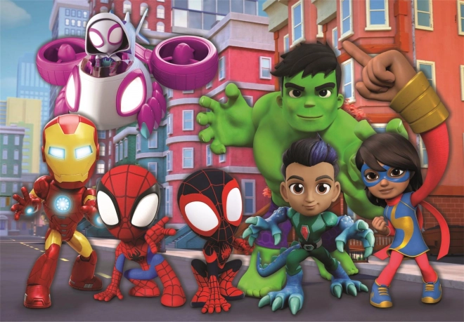 CLEMENTONI Puzzle Spidey et ses incroyables amis MAXI 24 pièces