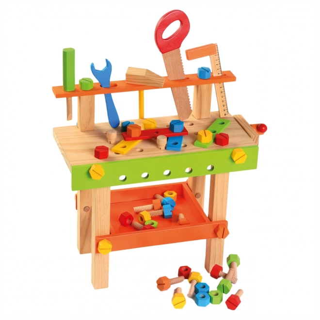 Bino Table d'atelier pour enfants avec outils