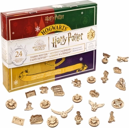Ugears puzzle mécanique 3D en bois Harry Potter Calendrier de l’Avent