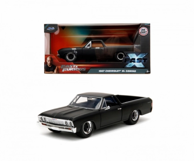 Rapides et dangereux 1967 Chevrolet El Camino 1:24