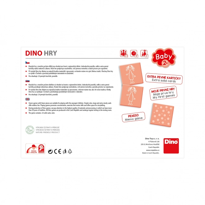 Pexeso Enfant Krtek de Dino