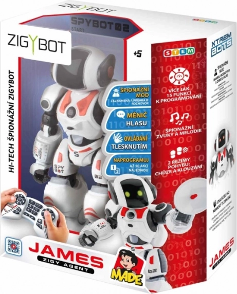 Robot espion Zigybot James