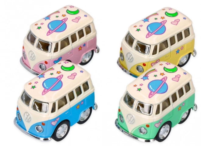 Modèle en métal Volkswagen mini van 5cm