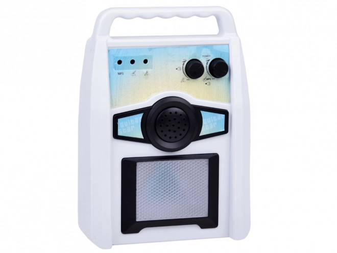 Guitare électrique avec microphone et amplificateur pour enfants Karaoké