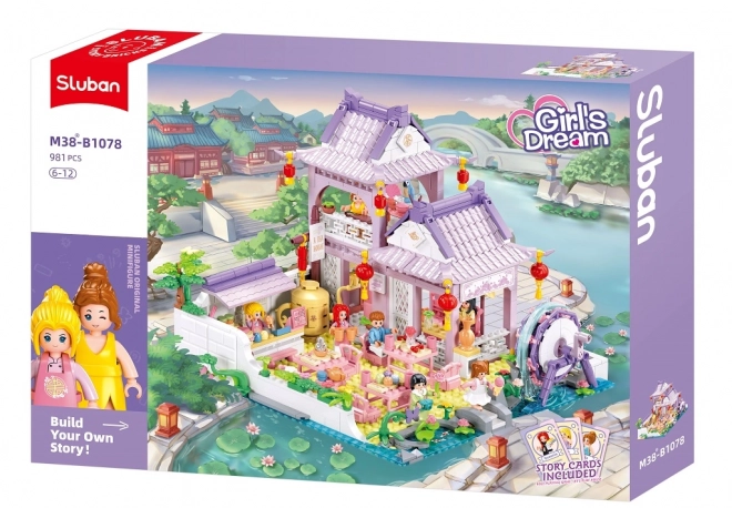 Sluban Rêve de Filles M38-B1078 Salon de thé avec jardin ornemental