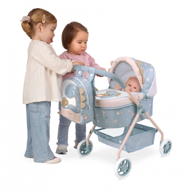 DeCuevas 86080 Mon premier landau pour poupées avec sac à dos COCO 2024 - 56 cm