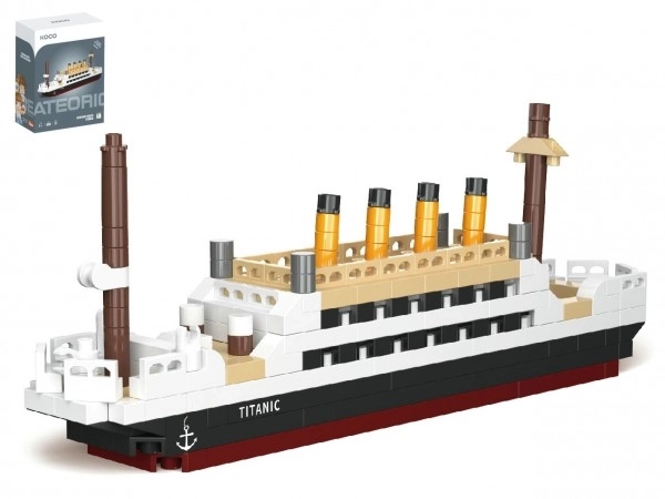 Kit de construction mini Titanic en plastique