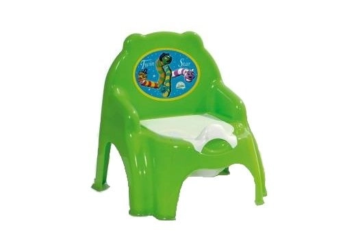 Chaise pot verte