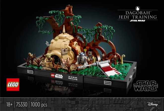 Entraînement Jedi sur la planète Dagobah – Diorama LEGO Star Wars
