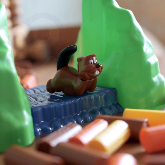 Woopie Jeu de compétences Castor tombant
