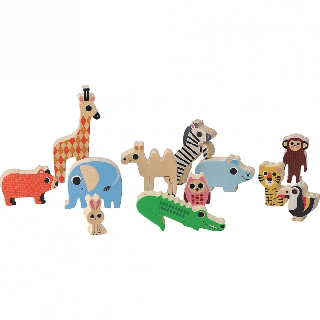 Jeu d'équilibre Vilac Arche avec des animaux
