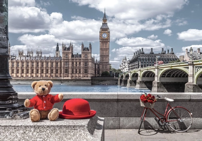 Puzzle 500 pièces CASTORLAND Little Journey to London