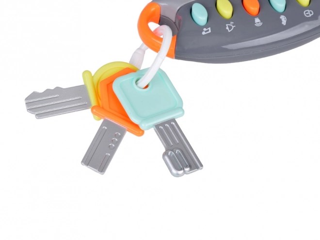 Clés interactives pour enfants avec télécommande et mélodies