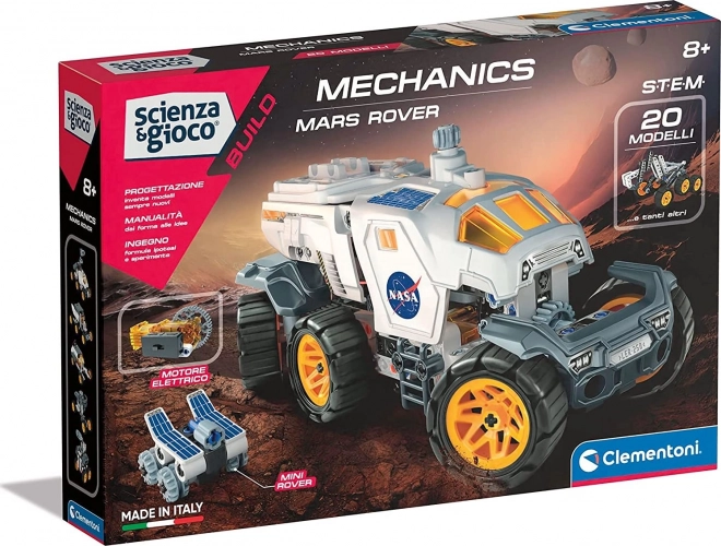 Kit de construction véhicule Mars avec laboratoire mécanique CLEMENTONI Science&Play