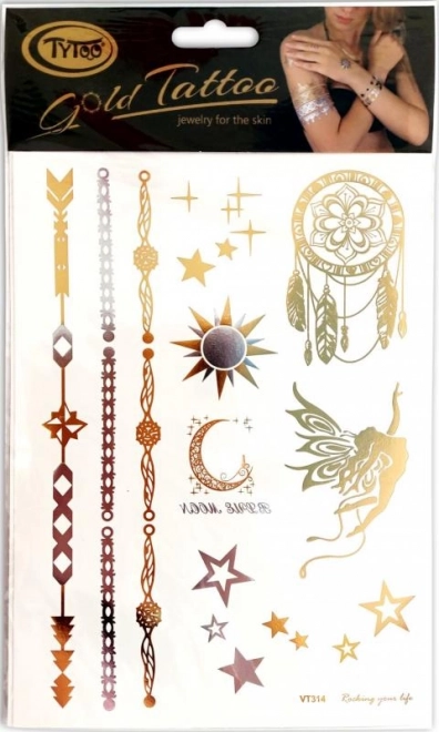 TyToo Tatouage doré - bracelets – Variante 1