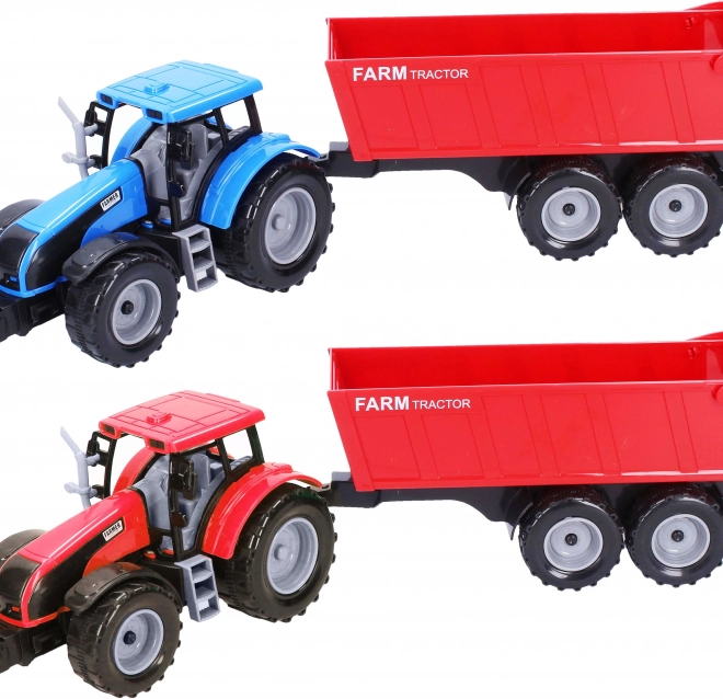 Tracteur avec remorque à inertie 42 cm