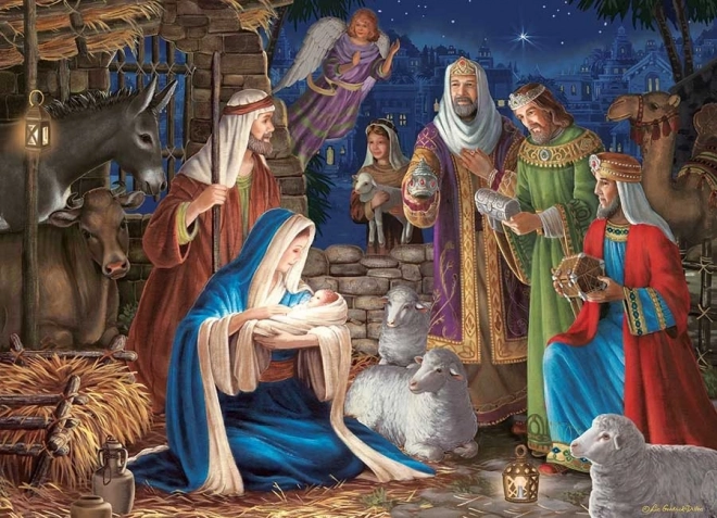 Puzzle créatif Miracle à Bethléem 1000 pièces
