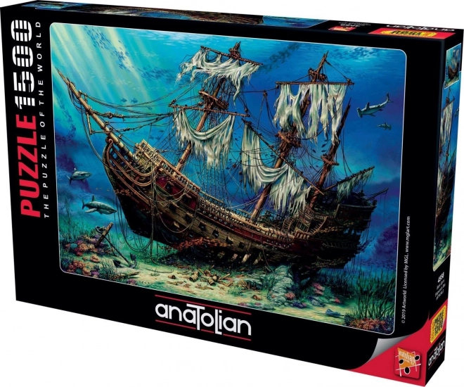 Puzzle naufrage mystérieux 1500 pièces