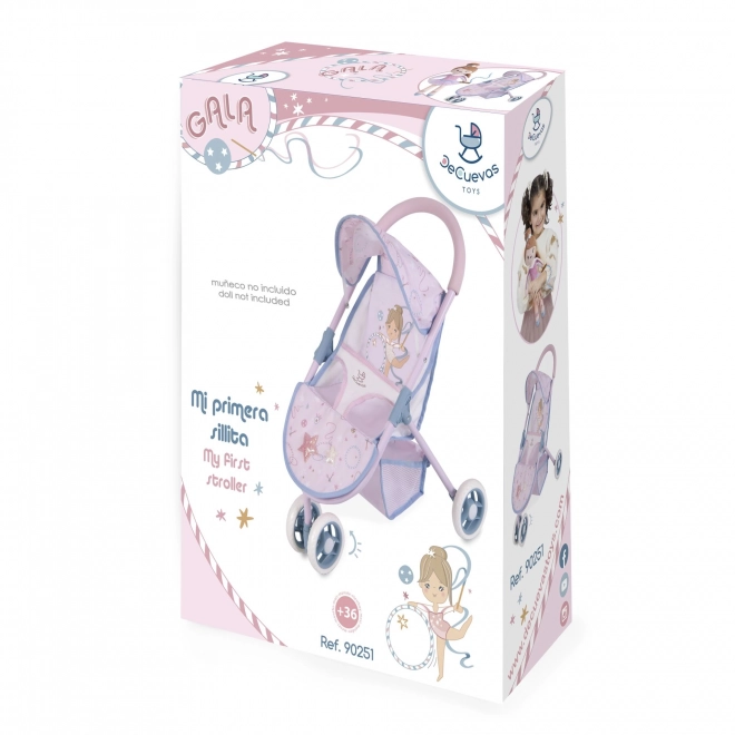DeCuevas 90251 Poussette de sport pour poupées tricycle GALA 2023 - 55 cm