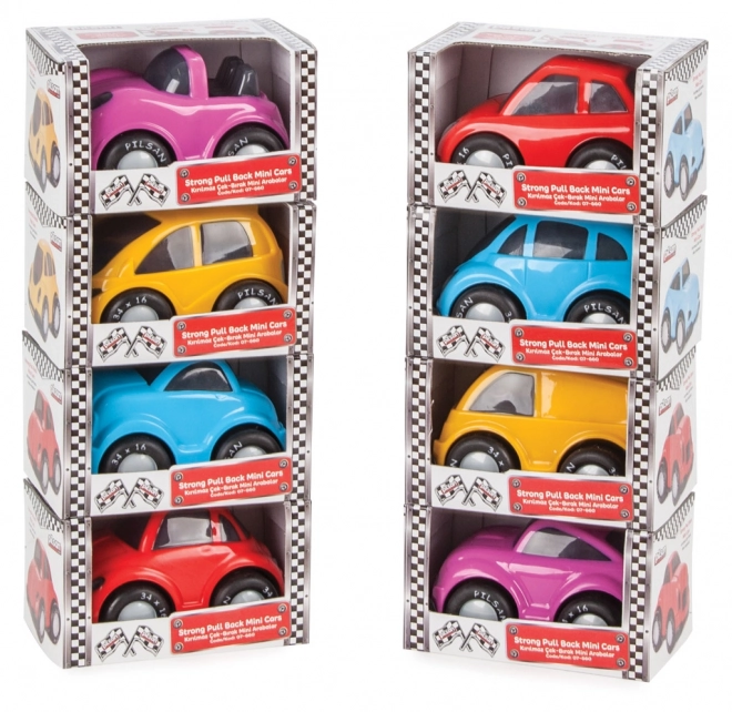 Voiture en plastique pour les plus petits à rétro-friction
