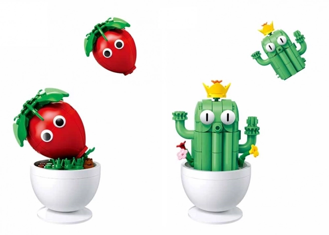 Sluban Fleurs Enjouées en Pots