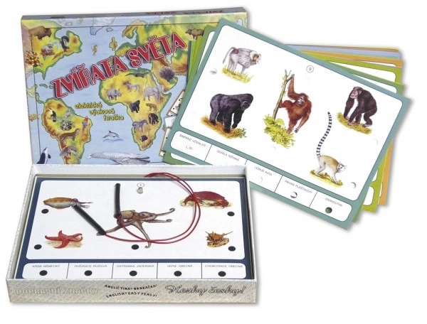 Jeu éducatif - Animaux du monde