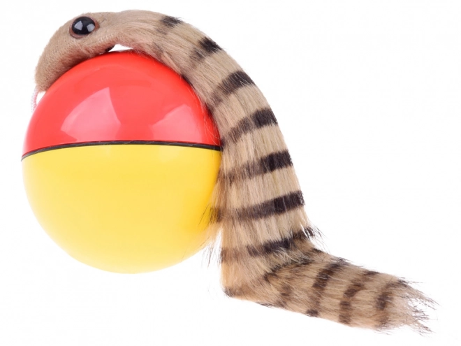 Boule avec queue poilue - Furet