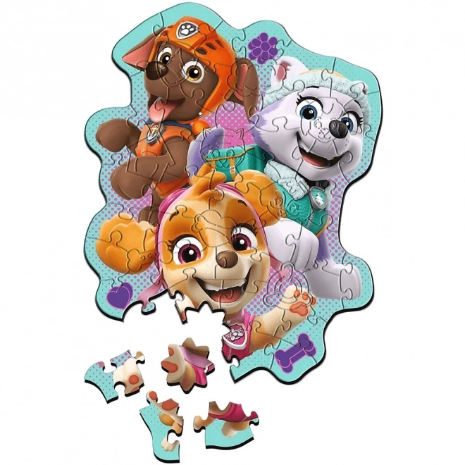 Puzzle en bois Pat' Patrouille 50 pièces