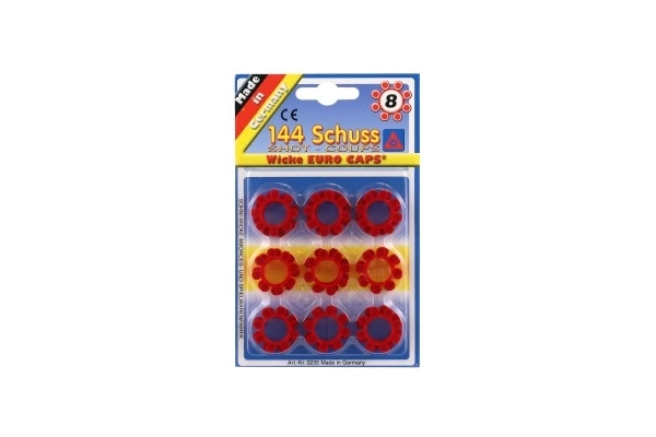 Capsules rouges 8 couronnes - 144 coups