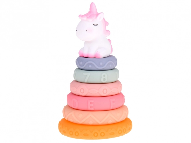 Pyramide magique avec licorne