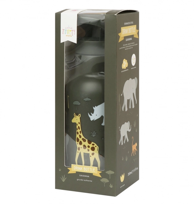A Little Lovely Company Bouteille en acier inoxydable 500 ml