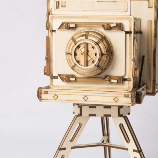 Puzzle 3D en bois Appareil photo historique