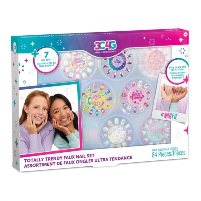 Ensemble d'ongles artificiels