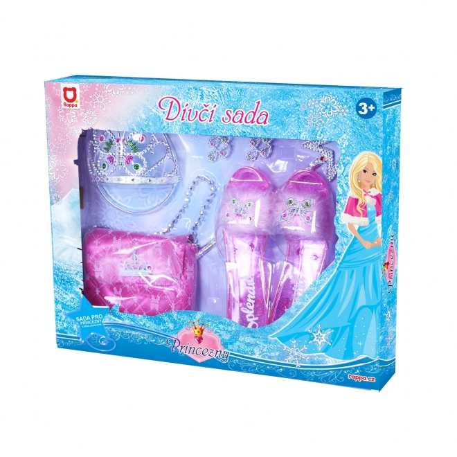 Ensemble princesse avec accessoires rose