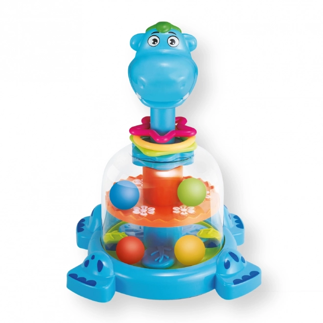 Jouet avec boules dinosaure
