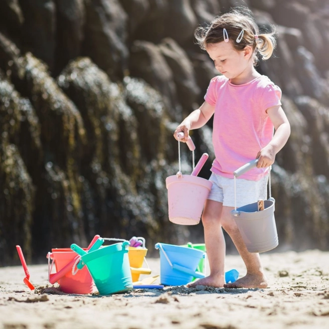 Bigjigs Toys Seau de plage bleu